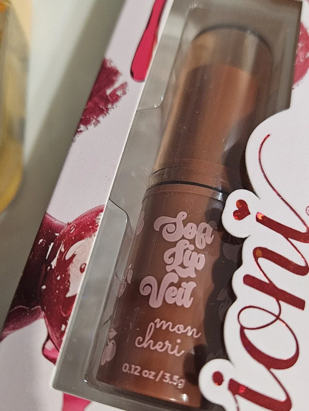 Soft Lip Veil Moisturizing Lip Stain - Cheri (Pink Packaging)
